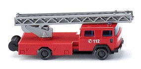 Wiking Turntable Ladder Fire Srv N-Scale Wiking Turntable Ladder Fire Srv N-Scale