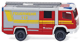 Wiking Rosenbauer RLFA 2000 AT Fire Department N Scale Model Railroad Vehicle #96303 Wiking Rosenbauer RLFA 2000 AT Fire Department N Scale Model Railroad Vehicle #96303