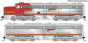 WalthersMainline Alco PA PB Set Standard DC Santa Fe 56L, 56A (Warbonnet, silver, red) WalthersMainline Alco PA PB Set Standard DC Santa Fe 56L, 56A (Warbonnet, silver, red)