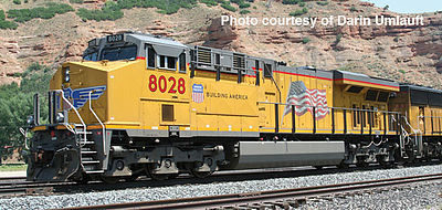 WalthersMainline GE ES44AH Union Pacific(R) #1 DC HO Scale Model Train Diesel Locomotive #10161