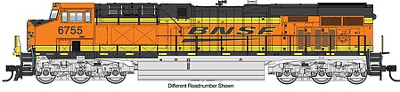 WalthersMainline GE ES44AC Evolution Series GEVO - BNSF Railway #8010 HO Scale Model Train Diesel Loco #10197