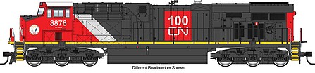 WalthersMainline GE ES44AC Evolution Series GEVO - CN #3893 100th Anniv HO Scale Model Train Diesel Loco #10201