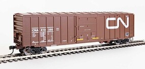 WalthersMainline 50' ACF Exterior Post Boxcar CNA #419380 HO Scale Model Train Freight Car #1853