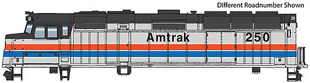 WalthersMainline EMD F40PH Phase II - ESU Sound and DCC - Amtrak #279 HO Scale Model Train Diesel Loco #19464