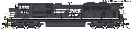WalthersMainline EMD SD70ACe - ESU(R) Sound and DCC Norfolk Southern #1113 (black, white)