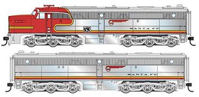 WalthersMainline Alco PA PB Set ESU Sound & DCC Santa Fe 53L, 53A (Warbonnet, silver, red) WalthersMainline Alco PA PB Set ESU Sound & DCC Santa Fe 53L, 53A (Warbonnet, silver, red)