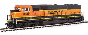 WalthersMainline EMD SD60M w/3-Piece Windshield ESU(R) Sound & DCC BNSF Railway 8129 (orange, green, yellow) WalthersMainline EMD SD60M w/3-Piece Windshield ESU(R) Sound & DCC BNSF Railway 8129 (orange, green, yellow)