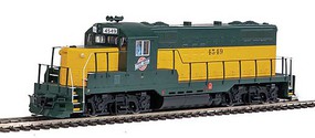 WalthersMainline EMD GP9 Phase II with Chopped Nose ESU(R) Sound and DCC Chicago & North Western(TM) #4549 (yellow, green, Employee Owned logo) WalthersMainline EMD GP9 Phase II with Chopped Nose ESU(R) Sound and DCC Chicago & North Western(TM) #4549 (yellow, green, Employee Owned logo)