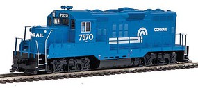 WalthersMainline EMD GP9 Phase II with Chopped Nose ESU(R) Sound and DCC Conrail #7570 (blue, white) WalthersMainline EMD GP9 Phase II with Chopped Nose ESU(R) Sound and DCC Conrail #7570 (blue, white)
