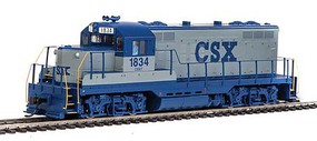 WalthersMainline EMD GP9 Phase II with Chopped Nose ESU(R) Sound and DCC CSX #1834 (gray, blue) WalthersMainline EMD GP9 Phase II with Chopped Nose ESU(R) Sound and DCC CSX #1834 (gray, blue)