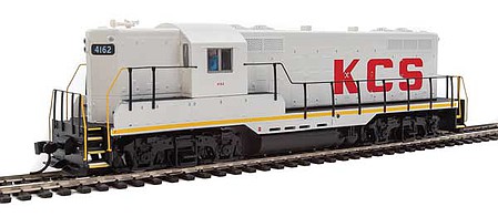 WalthersMainline EMD GP9 Phase II with High Hood Kansas City Southern #4163 HO Scale Model Train Diesel #20467