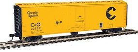 WalthersMainline PC&F 50' Insulated Boxcar Ready to Run Chesapeake & Ohio 22722 WalthersMainline PC&F 50' Insulated Boxcar Ready to Run Chesapeake & Ohio 22722