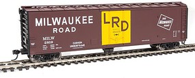 WalthersMainline PC&F 50' Insulated Boxcar Ready to Run Milwaukee Road 2819 WalthersMainline PC&F 50' Insulated Boxcar Ready to Run Milwaukee Road 2819