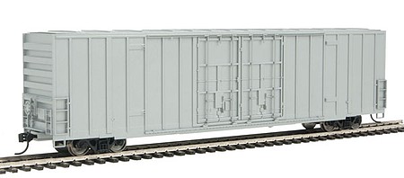 WalthersMainline 60 High Cube Plate F Boxcar - Undecorated HO Scale Model Train Freight Car #2900