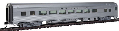 WalthersMainline 85 Budd Large-Window Coach ATSF HO Scale Model Train Passenger Car #30002