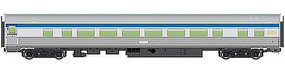 WalthersMainline 85' Budd Large-Window Coach Via Rail Canada HO Scale Model Train Passenger Car #30009