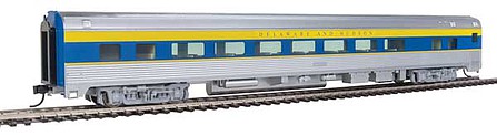 WalthersMainline 85 Budd Large-Window Coach Delaware & Hudson HO Scale Model Train Passenger Car #30014