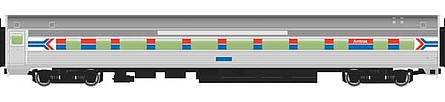 WalthersMainline 85 Budd Large-Window Coach Amtrak(R) Phase I HO Scale Model Train Passenger Car #30016
