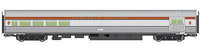 WalthersMainline 85 Budd Baggage-Lounge Canadian Pacific HO Scale Model Train Passenger Car #30054