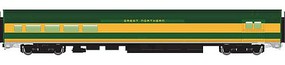 WalthersMainline 85' Budd Baggage-Lounge Great Northern HO Scale Model Train Passenger Car #30067