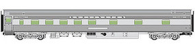 WalthersMainline 85' Budd 10-6 Sleeper Chicago, Burlington & Quincy HO Scale Model Train Passenger Car #30103 WalthersMainline 85' Budd 10-6 Sleeper Chicago, Burlington & Quincy HO Scale Model Train Passenger Car #30103