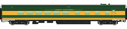 WalthersMainline 85 Budd Diner Car - Great Northern HO Scale Model Train Passenger Car #30168