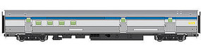 WalthersMainline 85' Budd Baggage-Railway Post Office Via Rail Canada HO Scale Model Train Passenger Car #30309