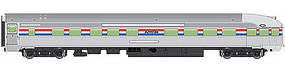 WalthersMainline 85' Budd Observation Amtrak HO Scale Model Train Passenger Car #30351