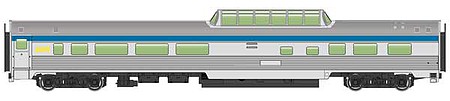 WalthersMainline 85 Budd Dome Coach Car Via Rail Canada HO Scale Model Train Passenger Car #30405