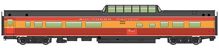WalthersMainline 85 Budd Dome Coach Car Southern Pacific(TM) HO Scale Model Train Passenger Car #30407