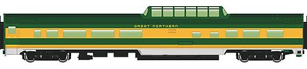 WalthersMainline 85 Budd Dome Coach Car - Great Northern HO Scale Model Train Passenger Car #30410
