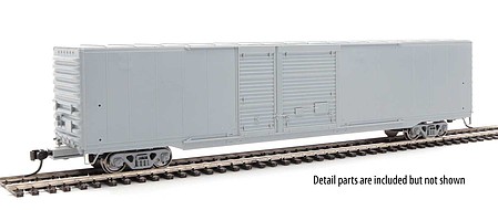WalthersMainline 60 Pullman-Standard Auto Parts Undecorated Boxcar HO Scale Model Train Freight Car #3200