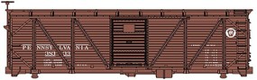 WalthersMainline 40' USRA Single-Sheathed Wood Boxcar Ready To Run Pennsylvania Railroad 38880 (Boxcar Red, Circle Keystone Logo) WalthersMainline 40' USRA Single-Sheathed Wood Boxcar Ready To Run Pennsylvania Railroad 38880 (Boxcar Red, Circle Keystone Logo)