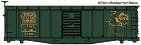 WalthersMainline 40' Steel Rebuilt USRA Wood Boxcar Ready To Run Elgin, Joliet & Eastern 7362 (green, orange, Outer Belt and Map Logos) WalthersMainline 40' Steel Rebuilt USRA Wood Boxcar Ready To Run Elgin, Joliet & Eastern 7362 (green, orange, Outer Belt and Map Logos)