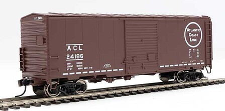 WalthersMainline 40 ACF Modernized Welded Boxcar ACL #24186 HO Scale Model Train Freight Car #45027