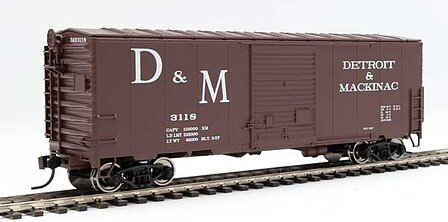 WalthersMainline 40 ACF Modernized Welded Boxcar DM #3118 HO Scale Model Train Freight Car #45031