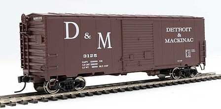WalthersMainline 40 ACF Modernized Welded Boxcar DM #3125 HO Scale Model Train Freight Car #45032