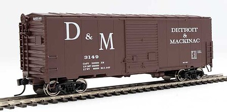 WalthersMainline 40 ACF Modernized Welded Boxcar DM #3149 HO Scale Model Train Freight Car #45033