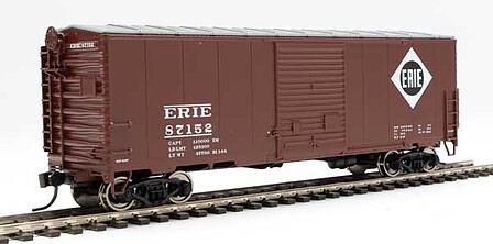 WalthersMainline 40 ACF Modernized Welded Boxcar Erie #87152 HO Scale Model Train Freight Car #45038