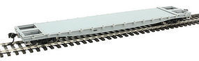 53' GSC Piggyback Service Flatcar Undecorated HO Scale Model Train Freight #5100