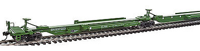 WalthersMainline 263 Five-Unit All-Purpose 48 Spine B&N #637503 HO Scale Model Train Freight Car #5254