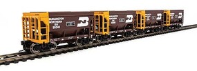 WalthersMainline 24' Minnesota Taconite Ore Car Set (4) BN HO Scale Model Train Freight Car Set #58077