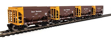 WalthersMainline 24 Minnesota Taconite Ore Car Set (4) - GN HO Scale Model Train Freight Car Set #58078