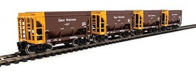 WalthersMainline 24' Minnesota Taconite Ore Car Set (4) GN HO Scale Model Train Freight Car Set #58079