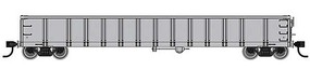 WalthersMainline 53' Railgon Gondola Undecorated HO Scale Model Train Freight Car #6200