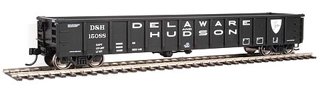 WalthersMainline 53 Railgon Gondola Delaware & Hudson #15088 HO Scale Model Train Freight Car #6276