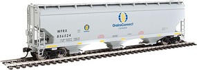 WalthersMainline 60' NSC 5150 3-Bay Covered Hopper Ready to Run Grain Connect Canada WFRX #856524 (gray, black, blue and yellow logo, yellow c WalthersMainline 60' NSC 5150 3-Bay Covered Hopper Ready to Run Grain Connect Canada WFRX #856524 (gray, black, blue and yellow logo, yellow c