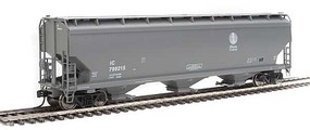 WalthersMainline 60' NSC 5150 3-Bay Covered Hopper Illinois Central #799215 HO Scale Model Train Freight #7706