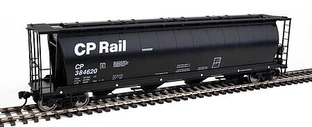 WalthersMainline 59 Cylindrical Hopper Canadian Pacific #384620 HO Scale Model Train Freight Car #7840