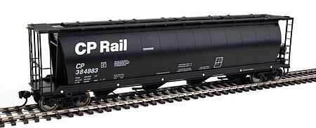 WalthersMainline 59 Cylindrical Hopper Canadian Pacific #384883 HO Scale Model Train Freight Car #7841